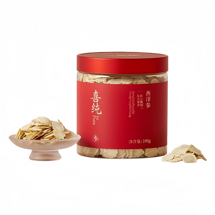 Xichun American Ginseng Slices 100g*1 Bottle 100 g