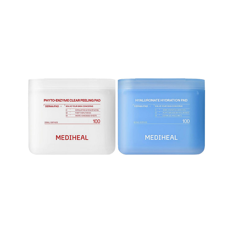 MEDIHEAL Day & Night Toner Pad Duo Dryness 1 each