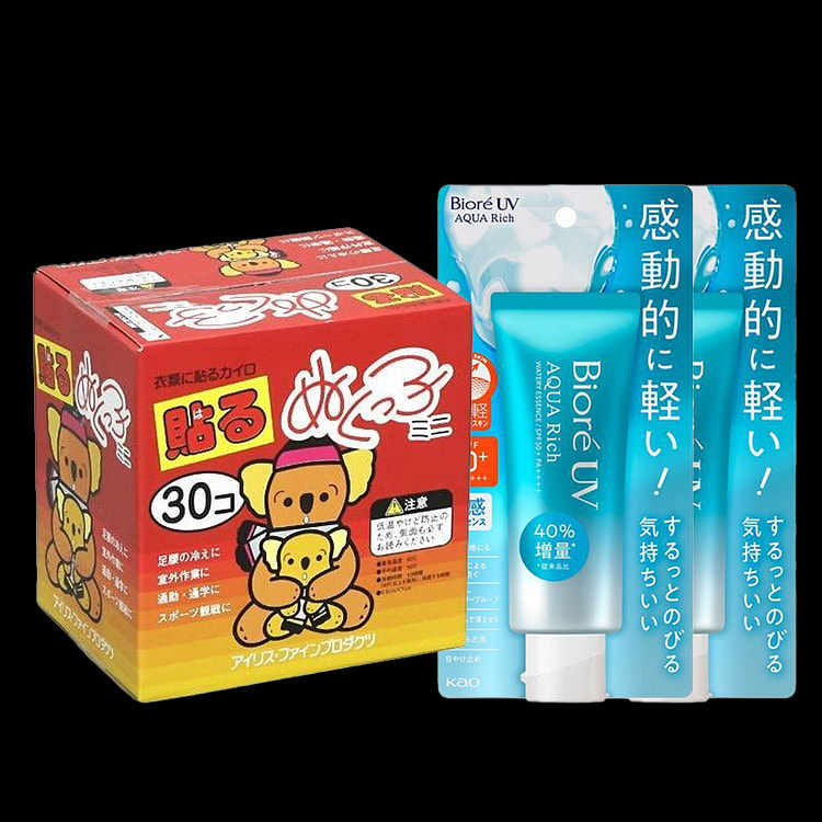 碧柔防晒x2+暖宝宝滑雪套装
