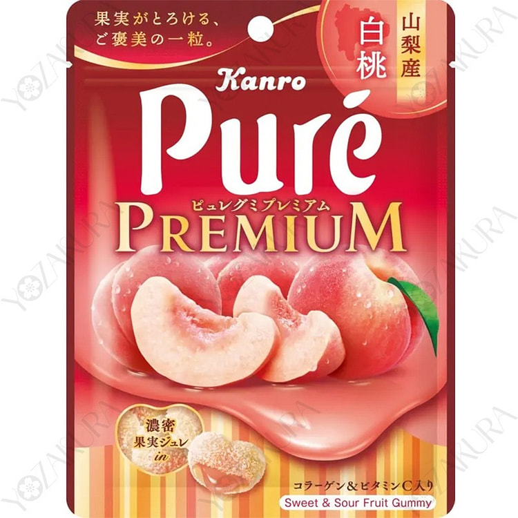 Pure Premium 山梨白桃味 54g