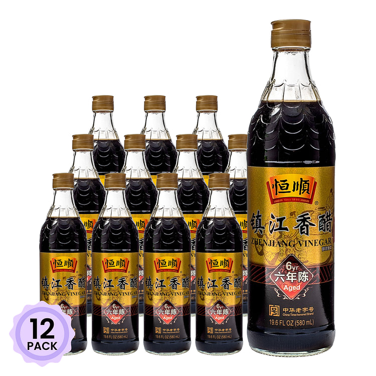 恒顺 镇江香醋 六年陈 580 毫升*12 包