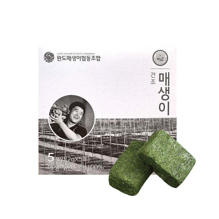 Maesaengi 韩国干绿海苔（5 包） 4 盒