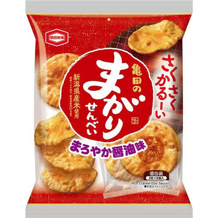 Kameda Curved Rice Crackers 16 Pieces 1 each