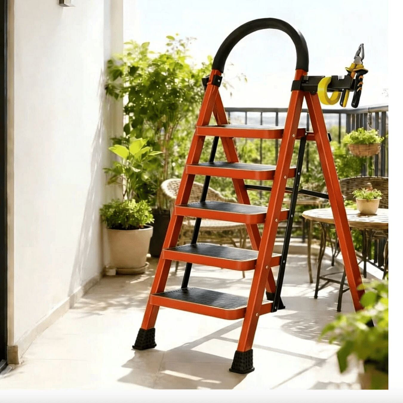 Folding Ladder 5 Step Ladder 1 pack