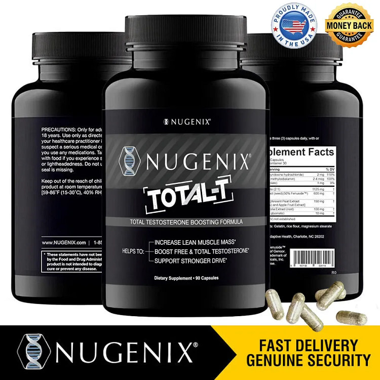 Nugenix Total-T Testosterone Booster 90 Capsules - 1 pack
