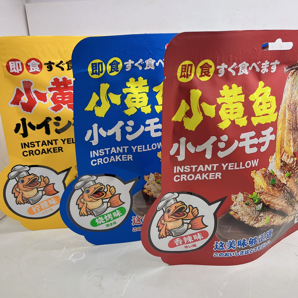 Qiaobuqi Small Yellow Croaker, Spicy Flavor 80 g