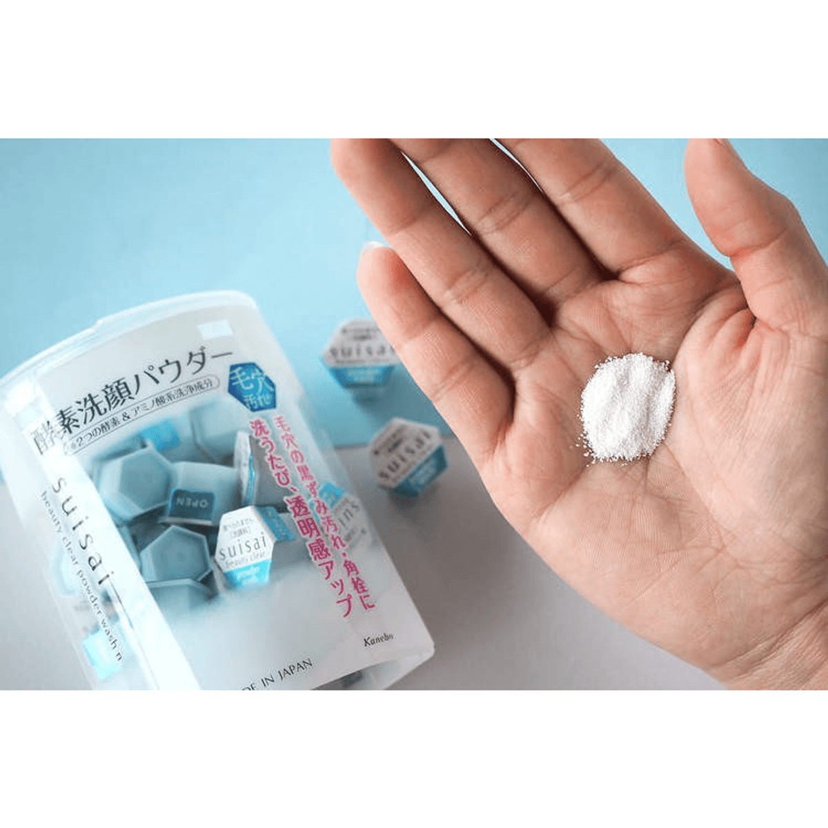 日本直送」カネボウ・酵素洗顔パウダー 0.4gx32個箱入り - Weee!