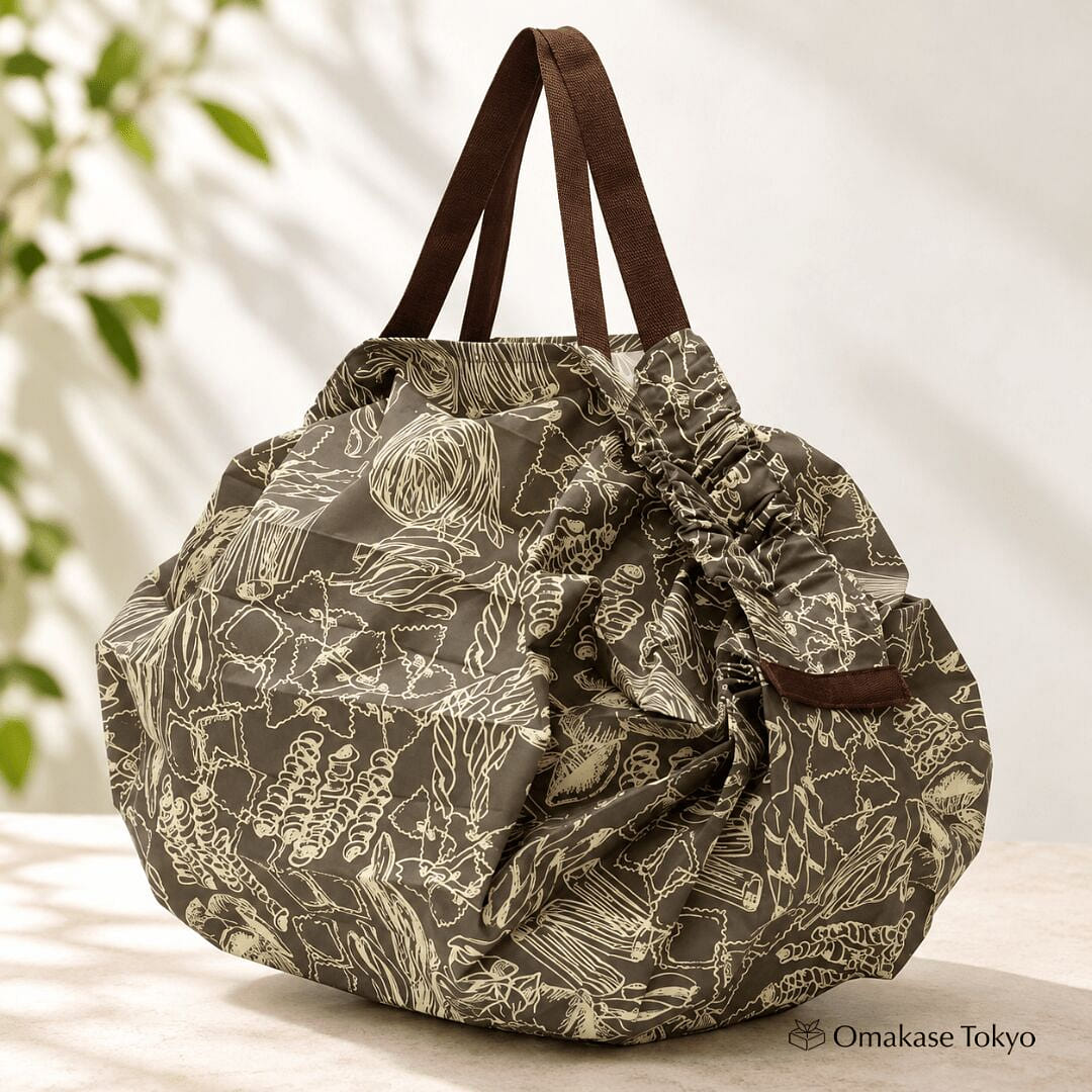 Shupatto Compact Bag Foldable Eco Bag Macaroni M 0.28 lb