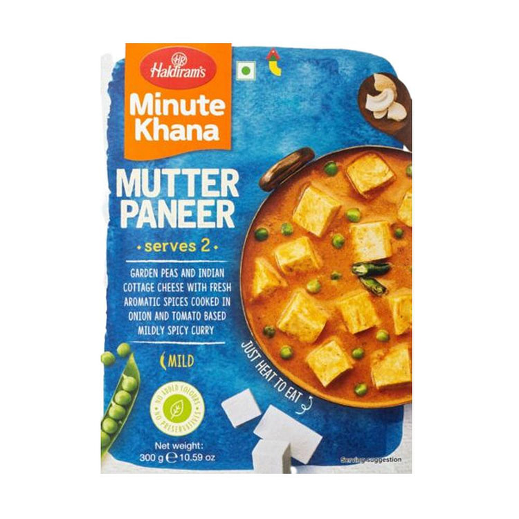 Haldiram's Mutter Paneer - Minute Khana
