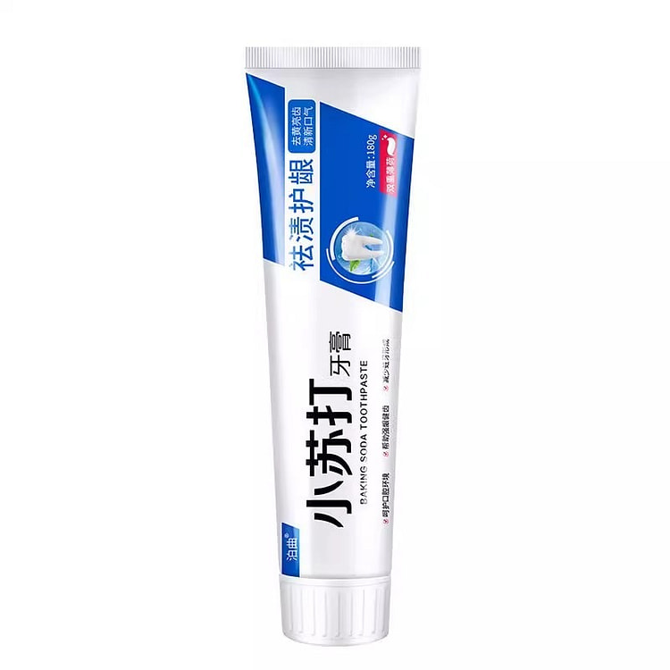 小苏打牙膏 洁白牙齿薄荷味清新口气110g/支