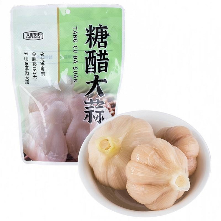大地农夫 糖醋大蒜 1袋 350 克