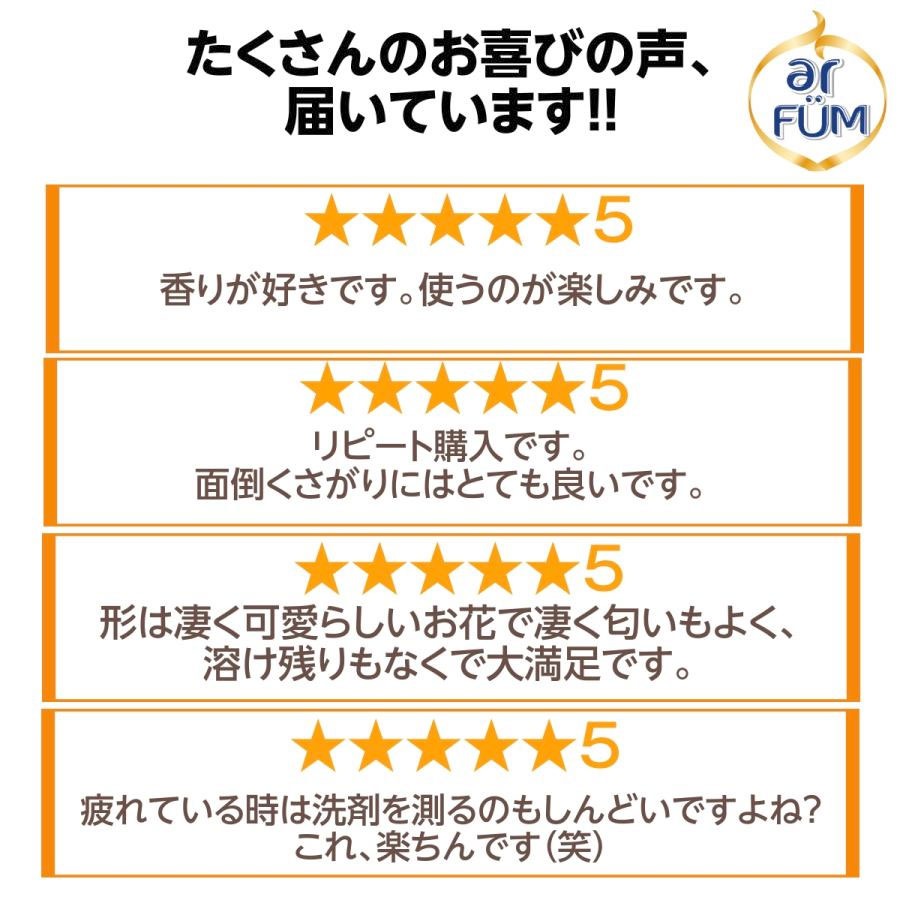 arFUM 洗濯洗剤 アフューム アモーレ ジェル ボール型 5in1 柔軟剤入り