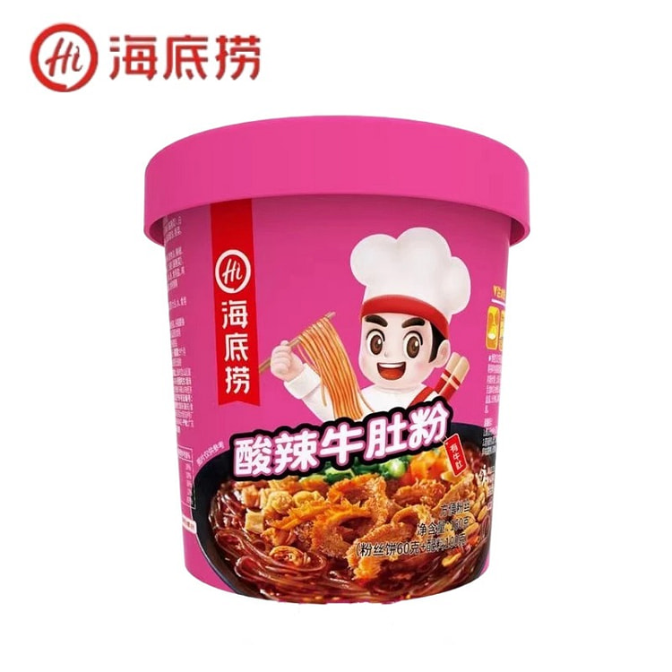 海底捞酸辣粉 冲泡即食 懒人速食酸辣牛肚粉