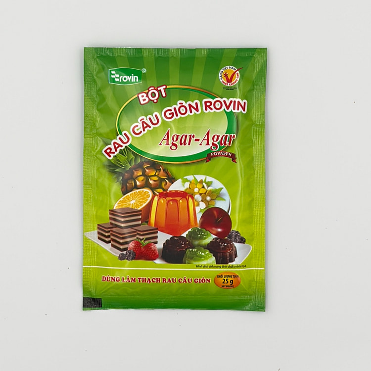 Rovin Agar Jelly Powder Crispy Texture 25 g