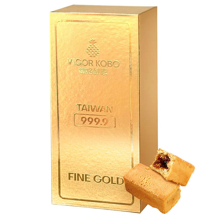 金磚禮盒客訂版 (蘋果鳳梨酥10入) 500 克