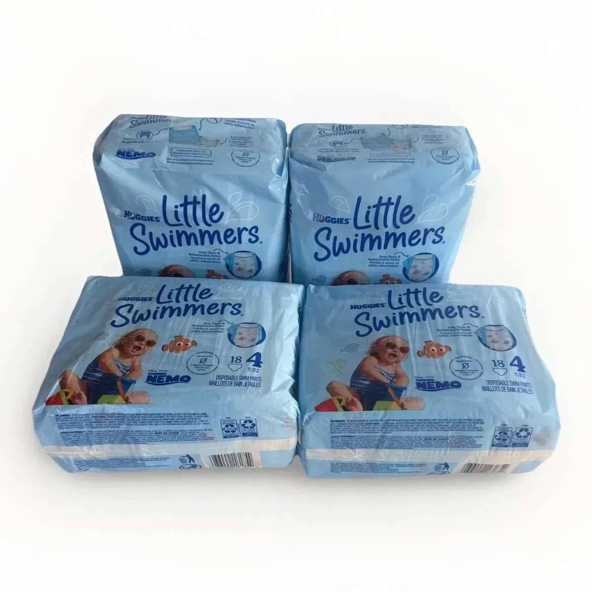 Huggies Little Swimmers Size 4, 72 Count 1 pack