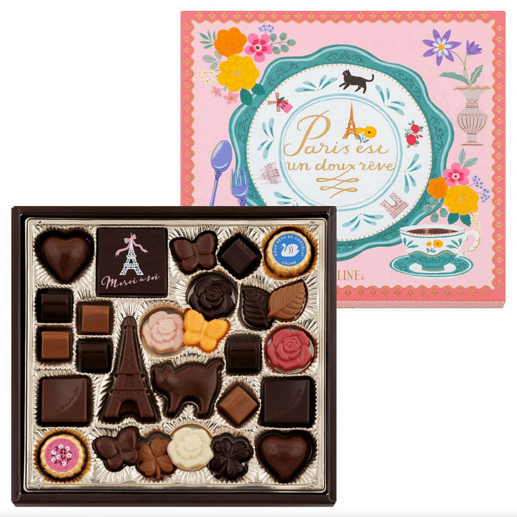 Morozoff情人节限定CALINE巧克力27枚 1 盒