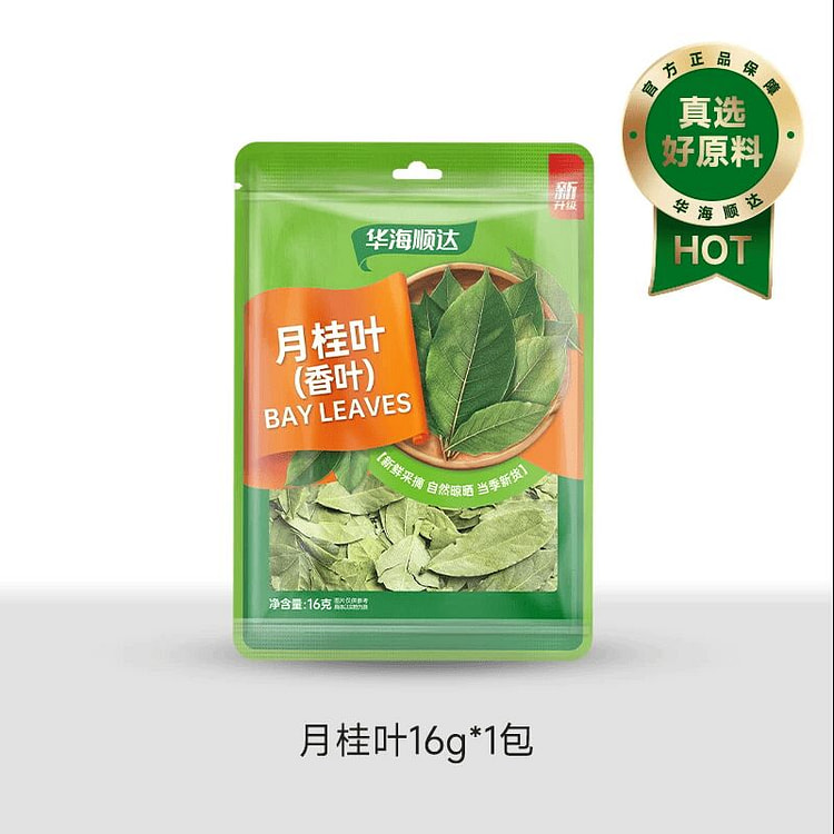 华海顺达香叶炖肉香调卤料调味料16g*1袋 16 克