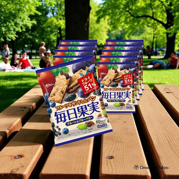 Ezaki Glico Daily Fruit, 6 x 10 Pieces