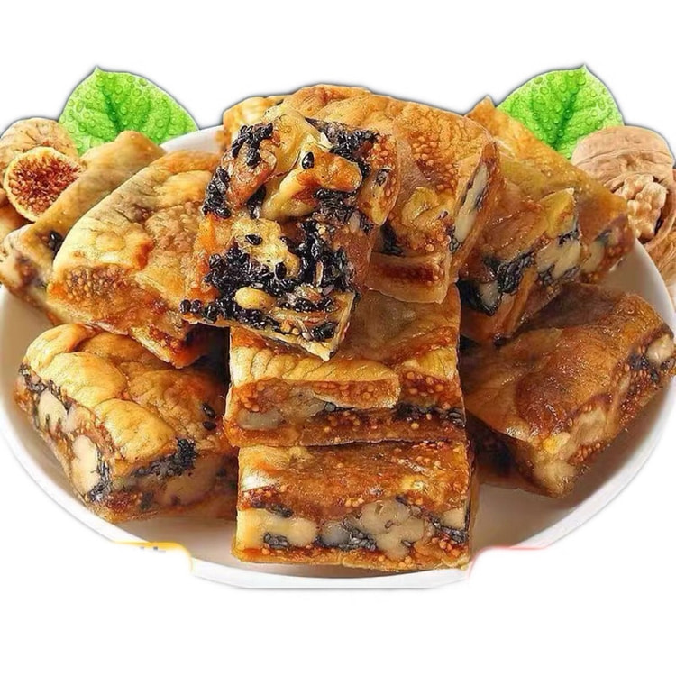 采豆啰无花果核桃派