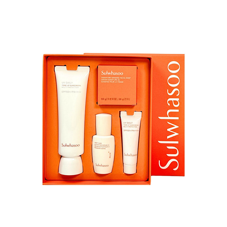 Sulwhasoo Snowise Tone-up Sunscreen Set
