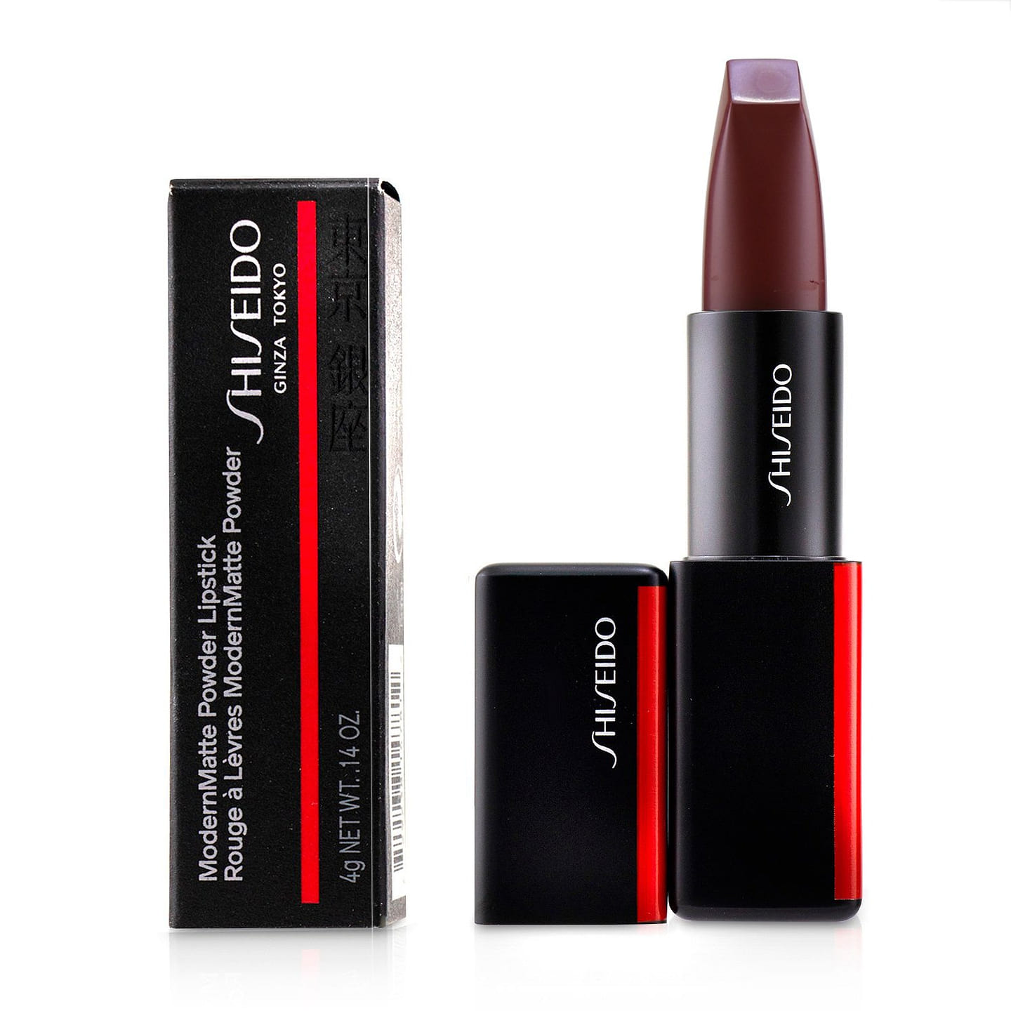 Shiseido ModernMatte Powder Lipstick – # 516 Exotic Red (Scarlet Red) 4g/0.14oz 4 g