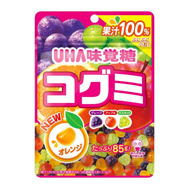 悠哈味觉糖 四种口味水果软糖 85g