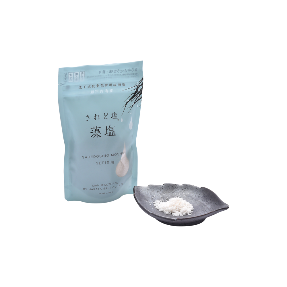 伯方の塩 されど塩 藻塩 100g - Weee!