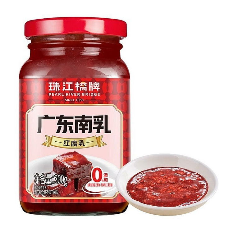 潮汕广东南乳腐乳酱南乳汁红腐乳红方豆腐乳300克 1 瓶