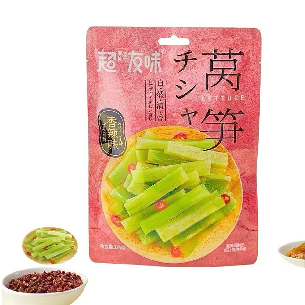 Chaoyouwei Spicy Lettuce 125g – Ready to Eat 125 g