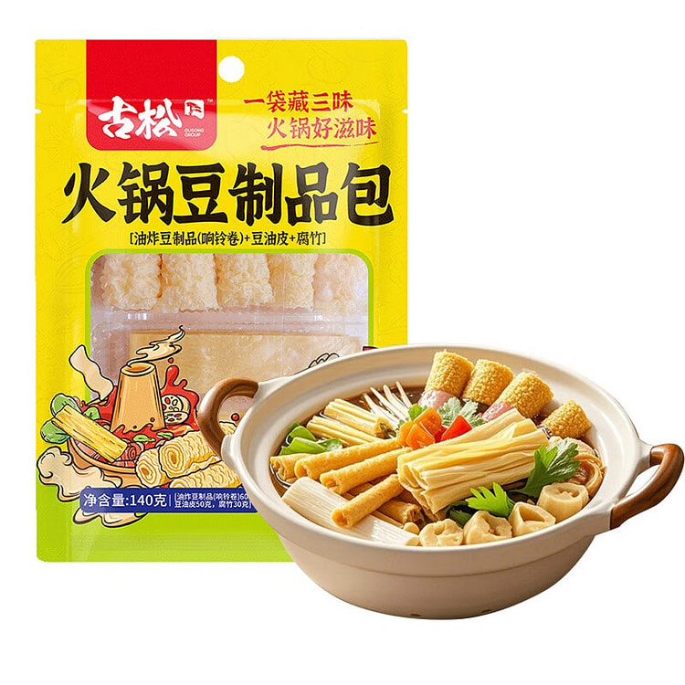 A mix of dried and fried tofu skin rolls 140 g