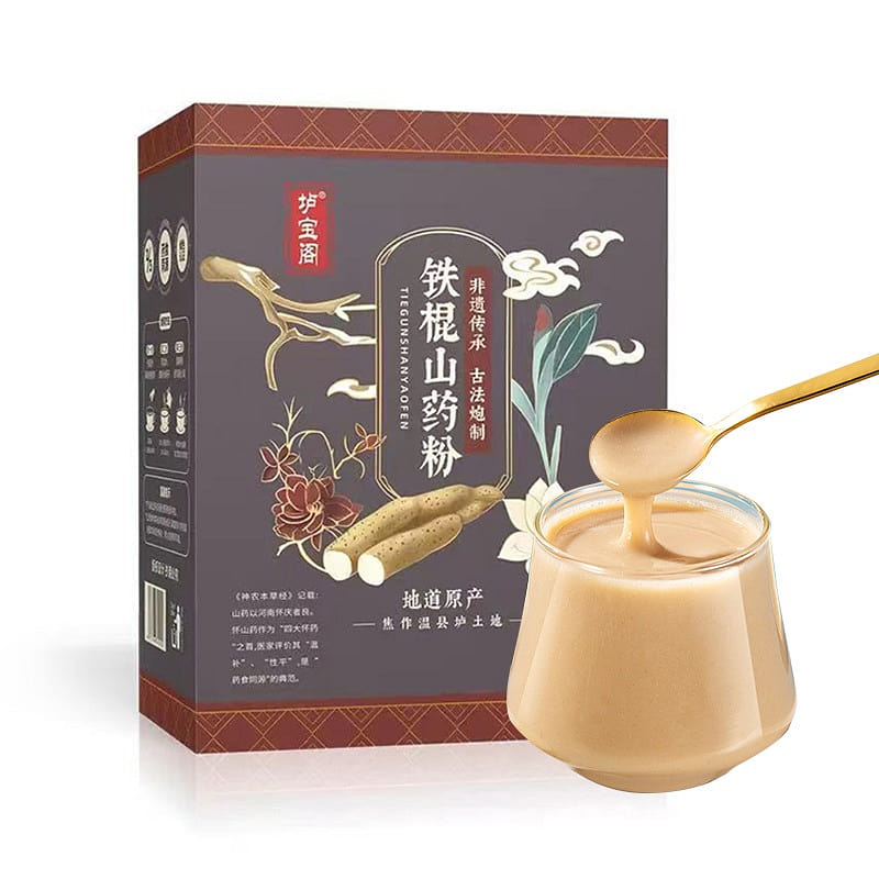垆宝阁 非遗传承焦作铁棍山药粉 健康营养代餐12包 180 克