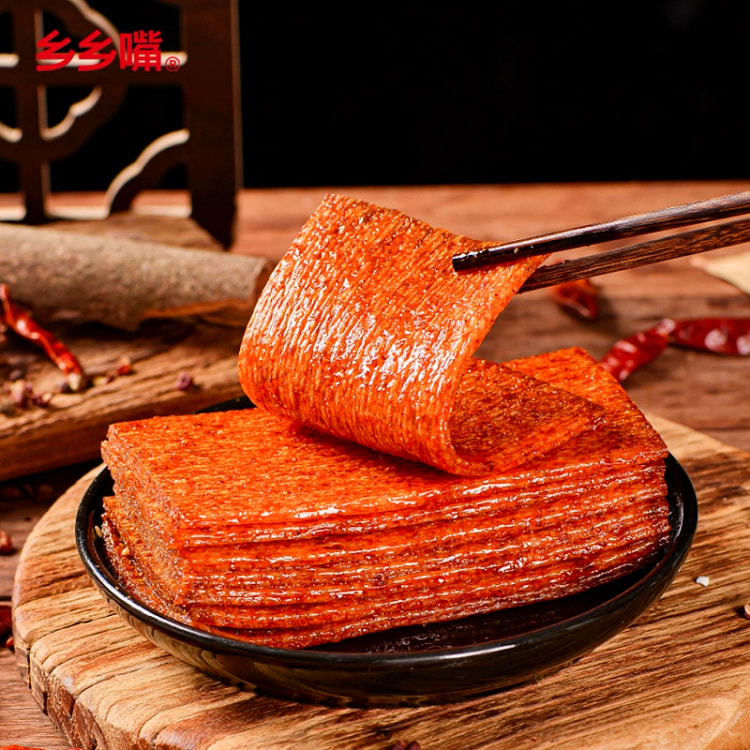 乡乡嘴大辣片25g*10包8090儿时经典老式辣条零食大礼包休闲食品