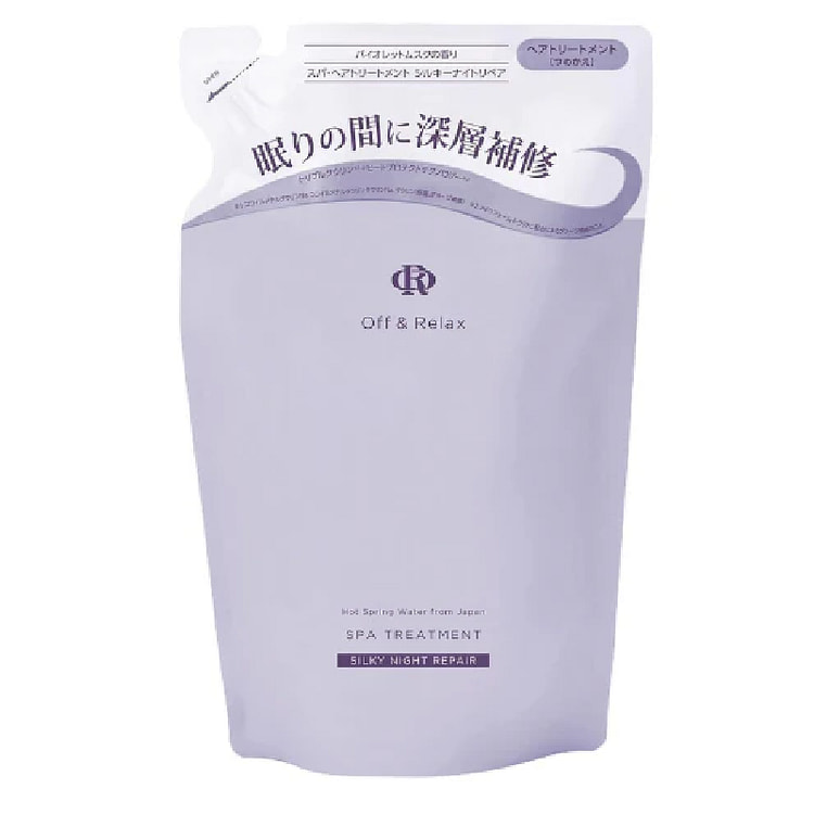 OFF & RELAX Spa 絲滑夜間護髮補充包 (400ml)