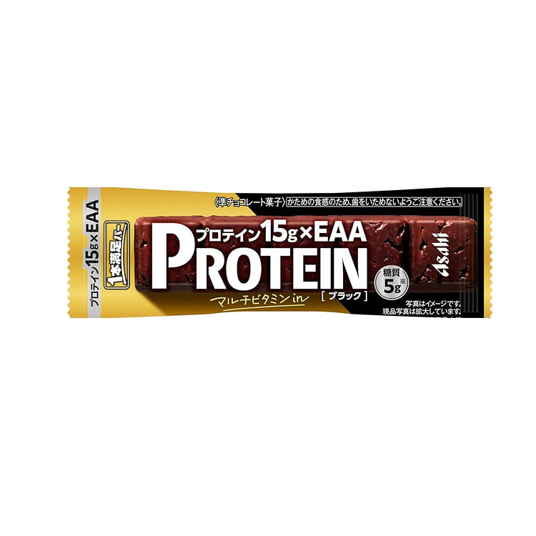 ASAHI 1 Manzoku Bar Protein Black 39 g
