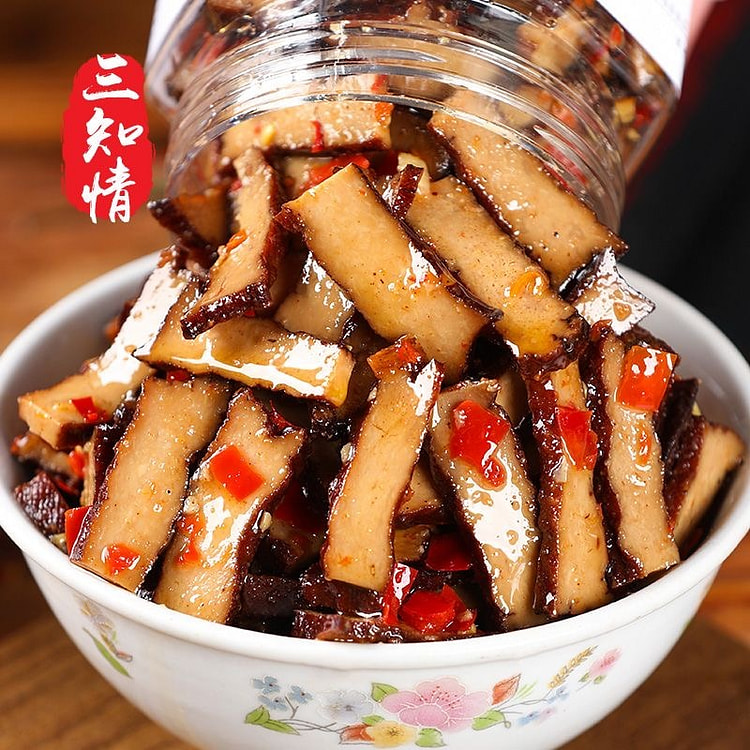 湖南特产香干 香辣豆腐开胃即食咸味豆干