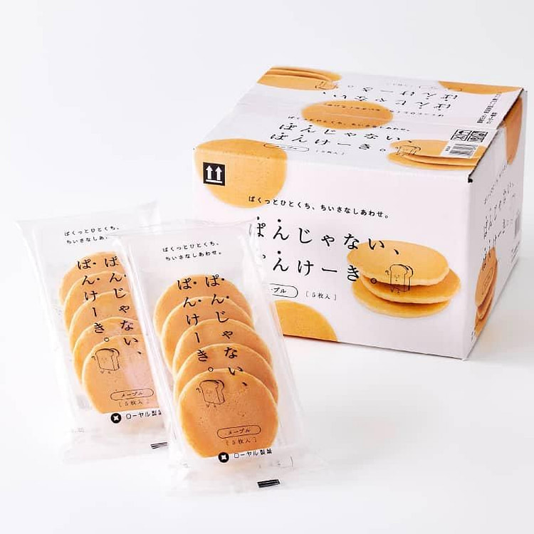 Fleur 枫糖味薄煎饼铜锣烧 8袋 1 盒