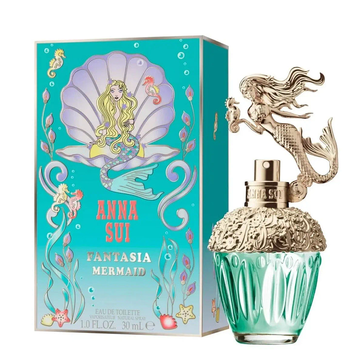 Anna Sui Fantasia Mermaid Eau de Toilette Perfume 1 pack