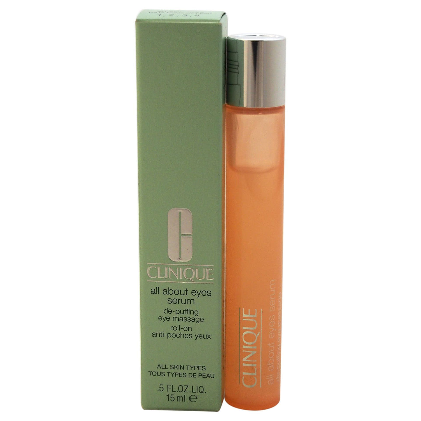 All About Eyes Serum by Clinique for Unisex – 0.5 15 ml