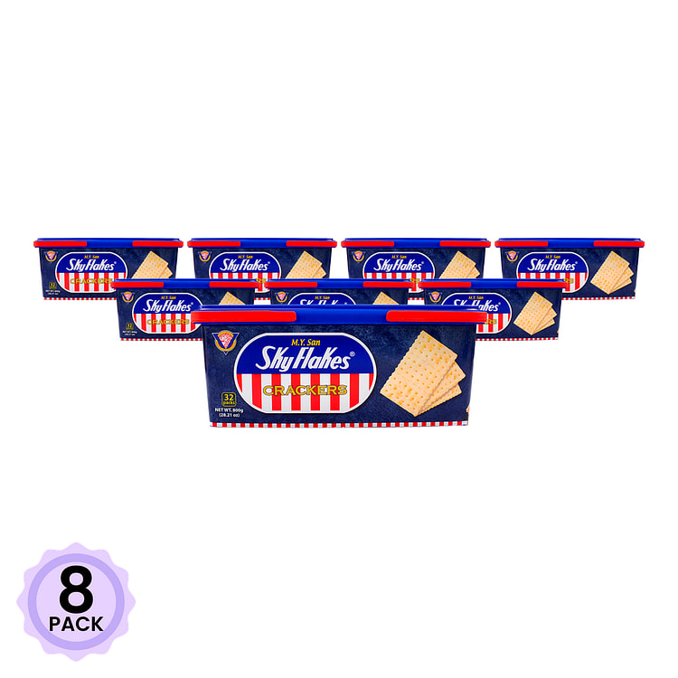 Bánh Quy Giòn M.Y San Skyflakes 800 g*8 pack