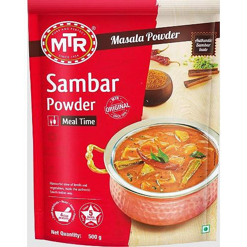 MTR Sambar Powder - 500 gms, 17.5 oz pouch 17.5 oz
