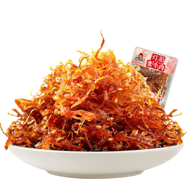 好巴食 灯影素牛肉丝 辣卤零食小吃 解馋抗饿办公室零嘴  香辣味 10包