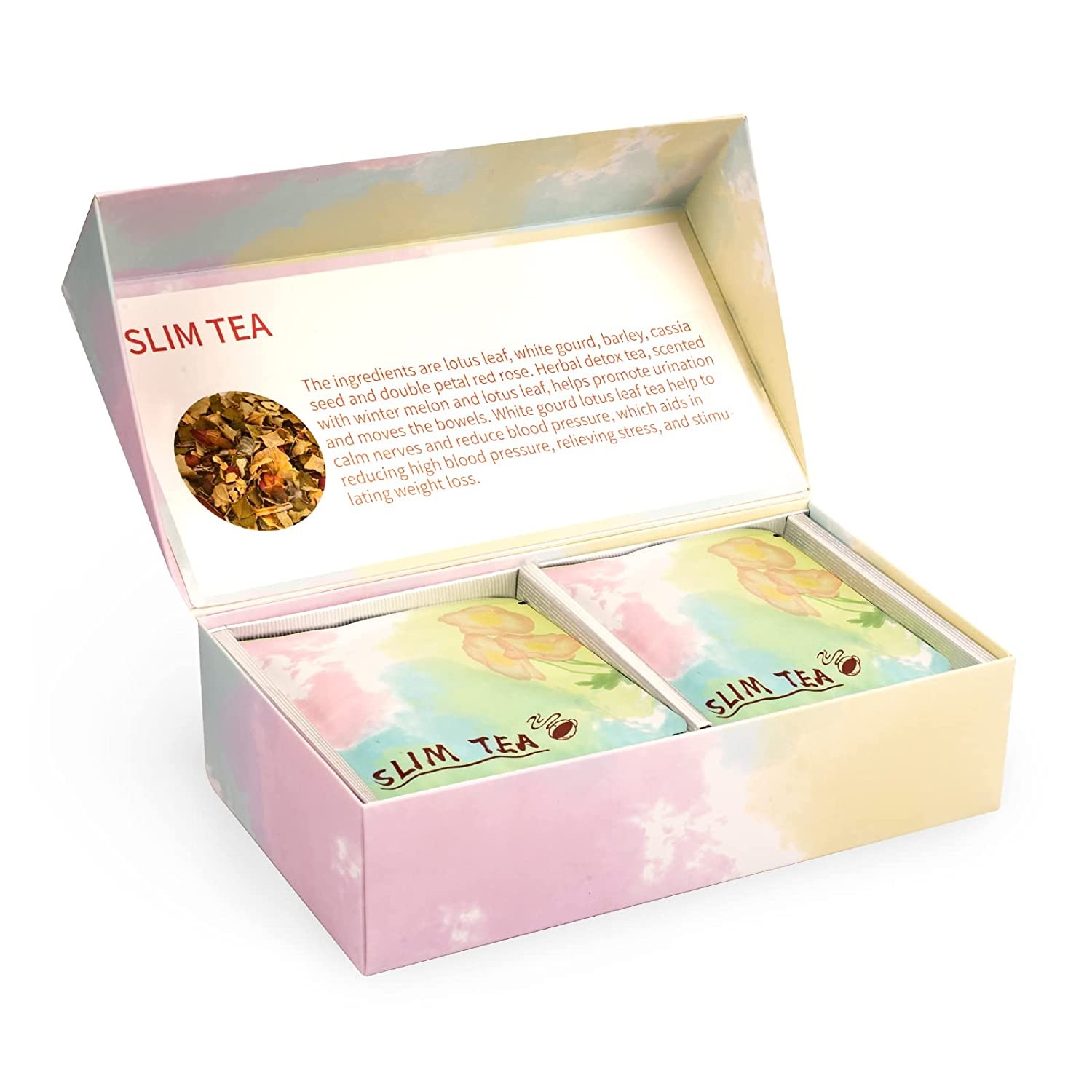 Miteamo Slim Tea Herbal Detox Tea You Must TryLotus leaf. Gourd