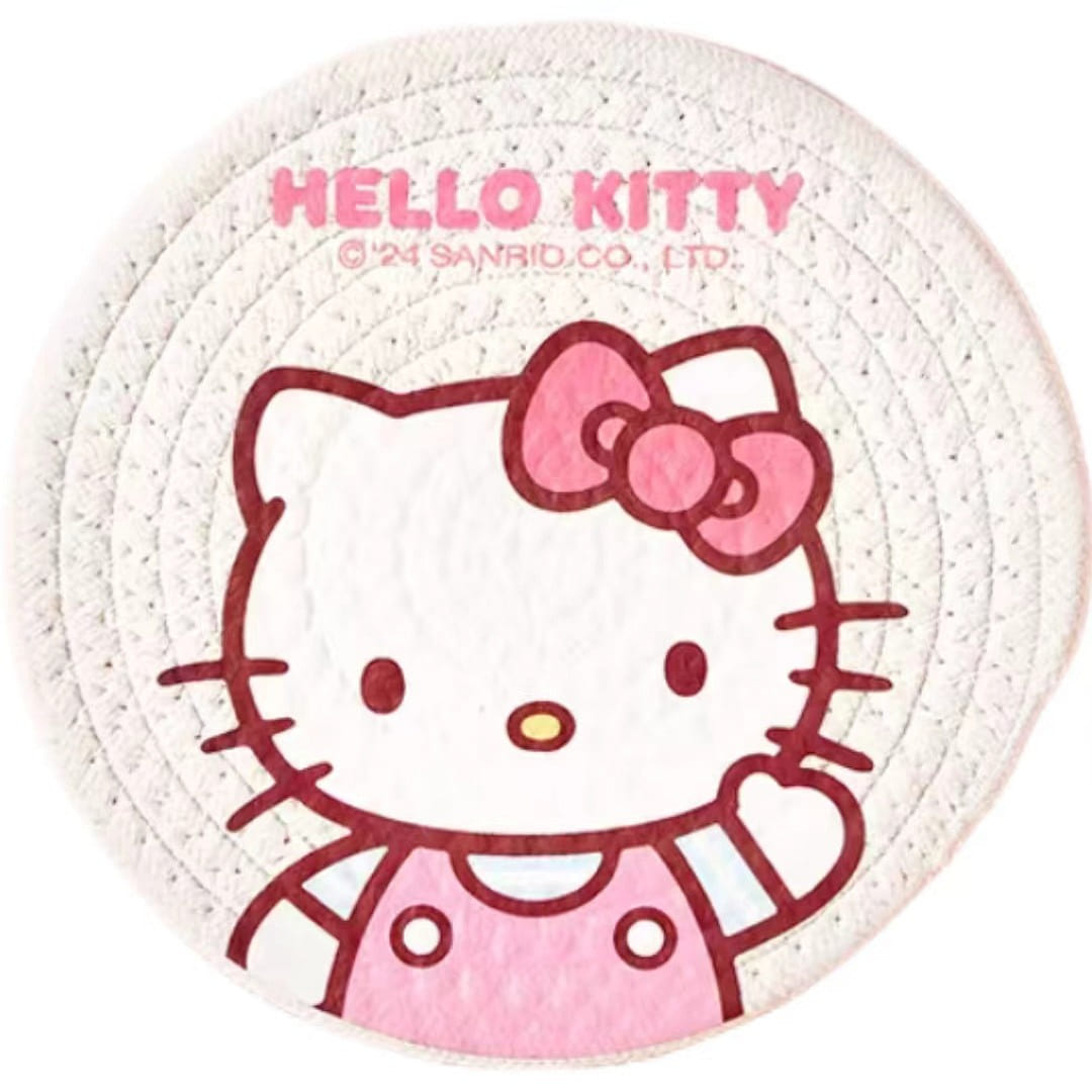 MARSICA Sanrio placemat High temperature resistance-Small size-Hello Kitty 1 each