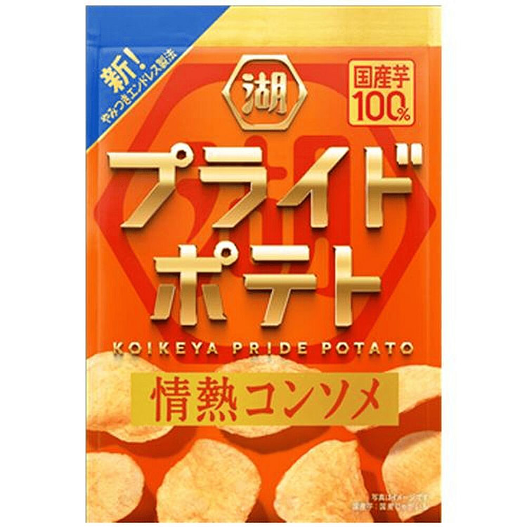 湖池屋 PRIDE POTATO 厚切薯片 55g 1 个