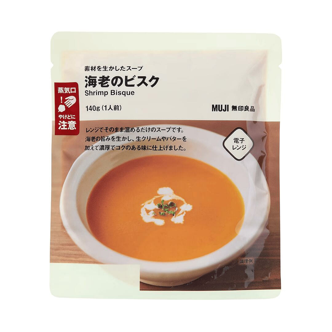MUJI Shrimp cream potage 140g 1 each