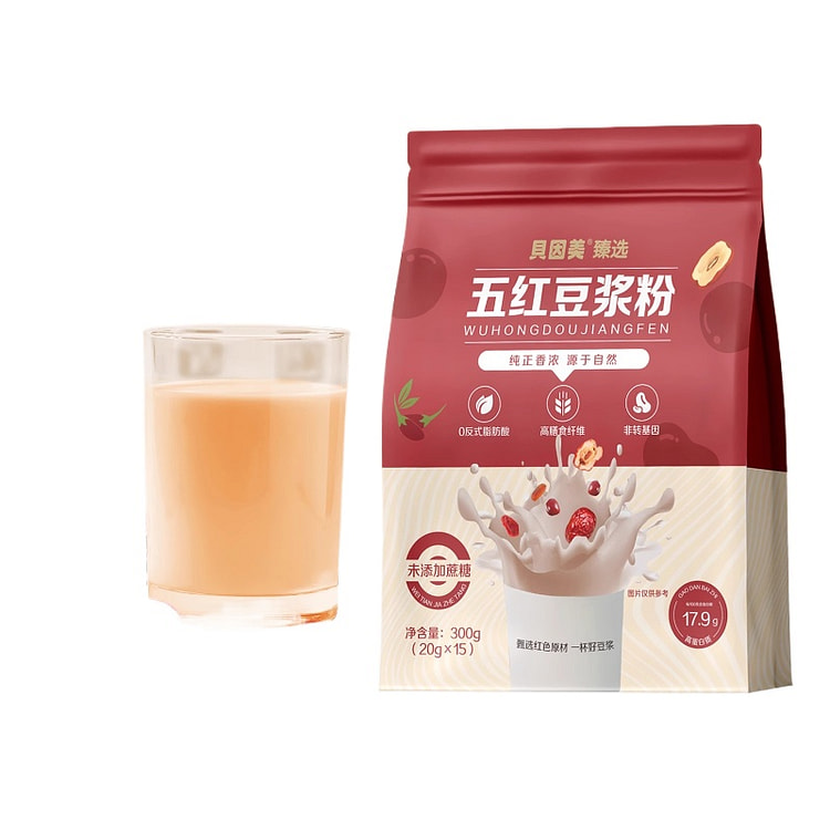 贝因美五红豆浆粉300g*1袋