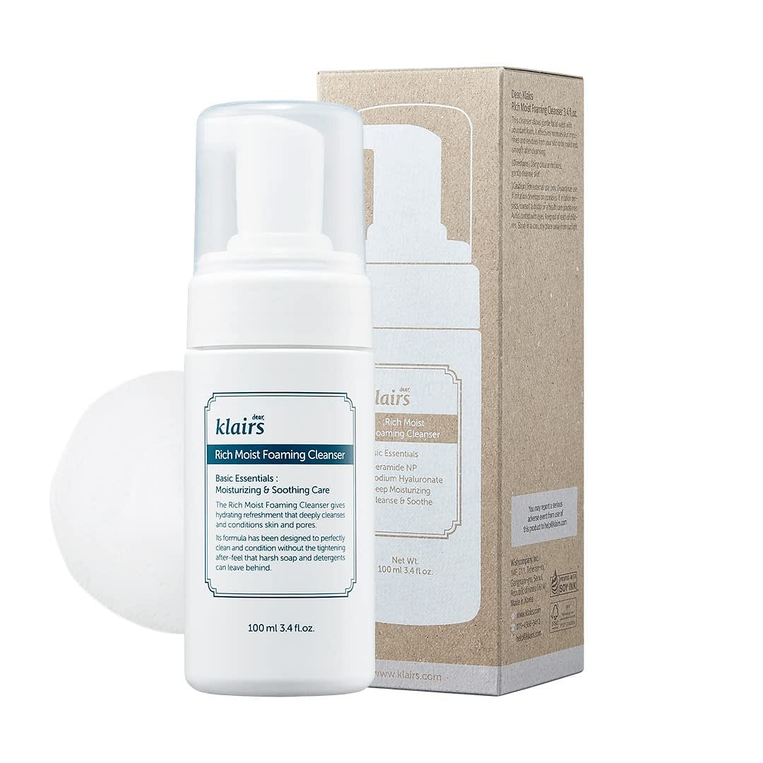 KLAIRS Rich Moist Foaming Cleanser 1 份