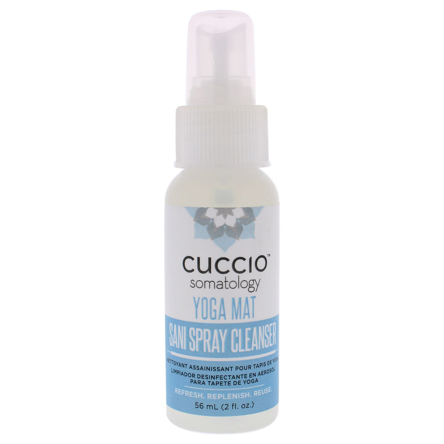 Somatology Yoga Mat Sani Spray Cleanser by Cuccio 2 oz