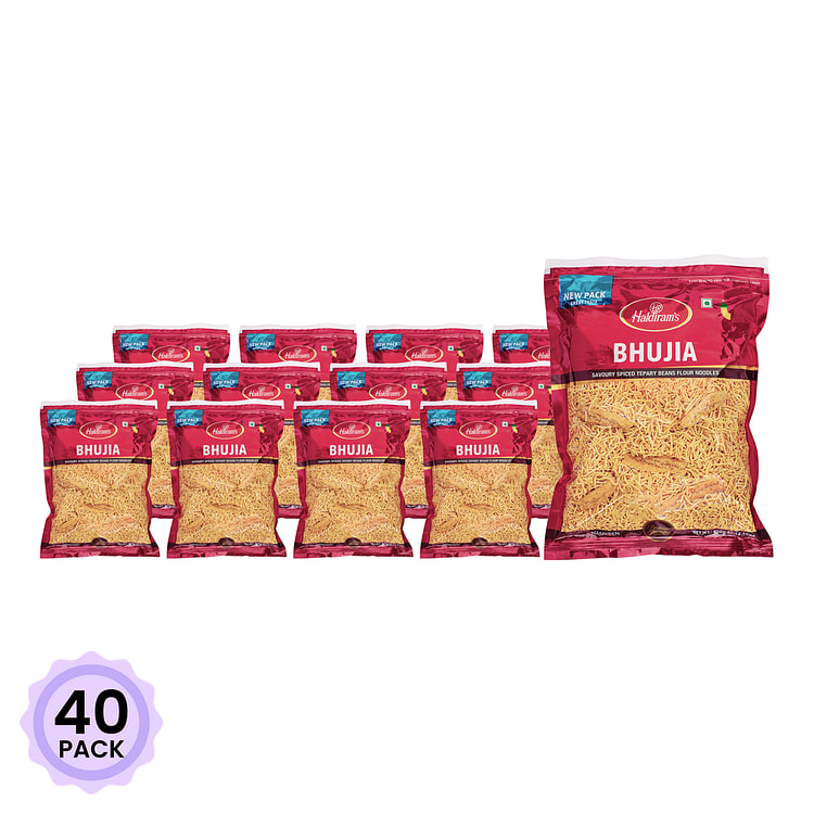 Haldiram's Bhujia (Plain) 400 g*40 pack